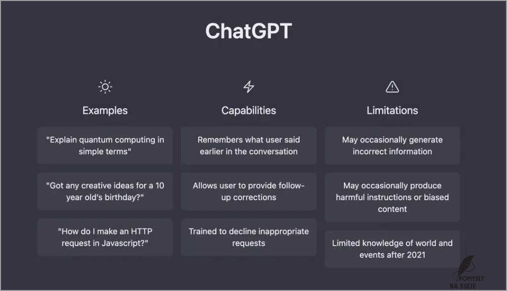 Przykłady zastosowania ChatGPT w pisaniu esejów