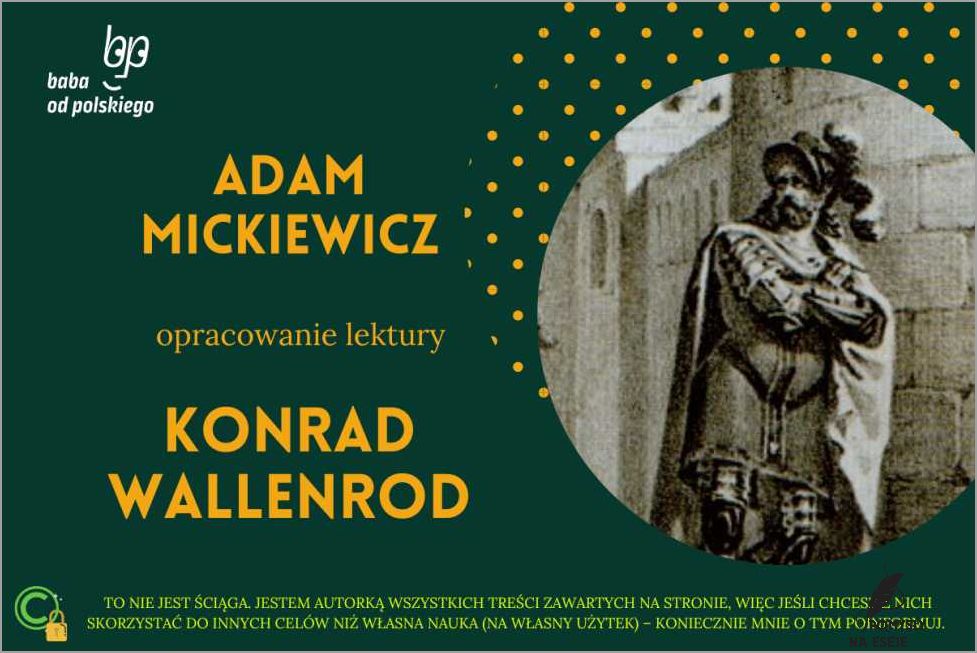 Zachowanie Konrada Wallenroda wobec Litwy